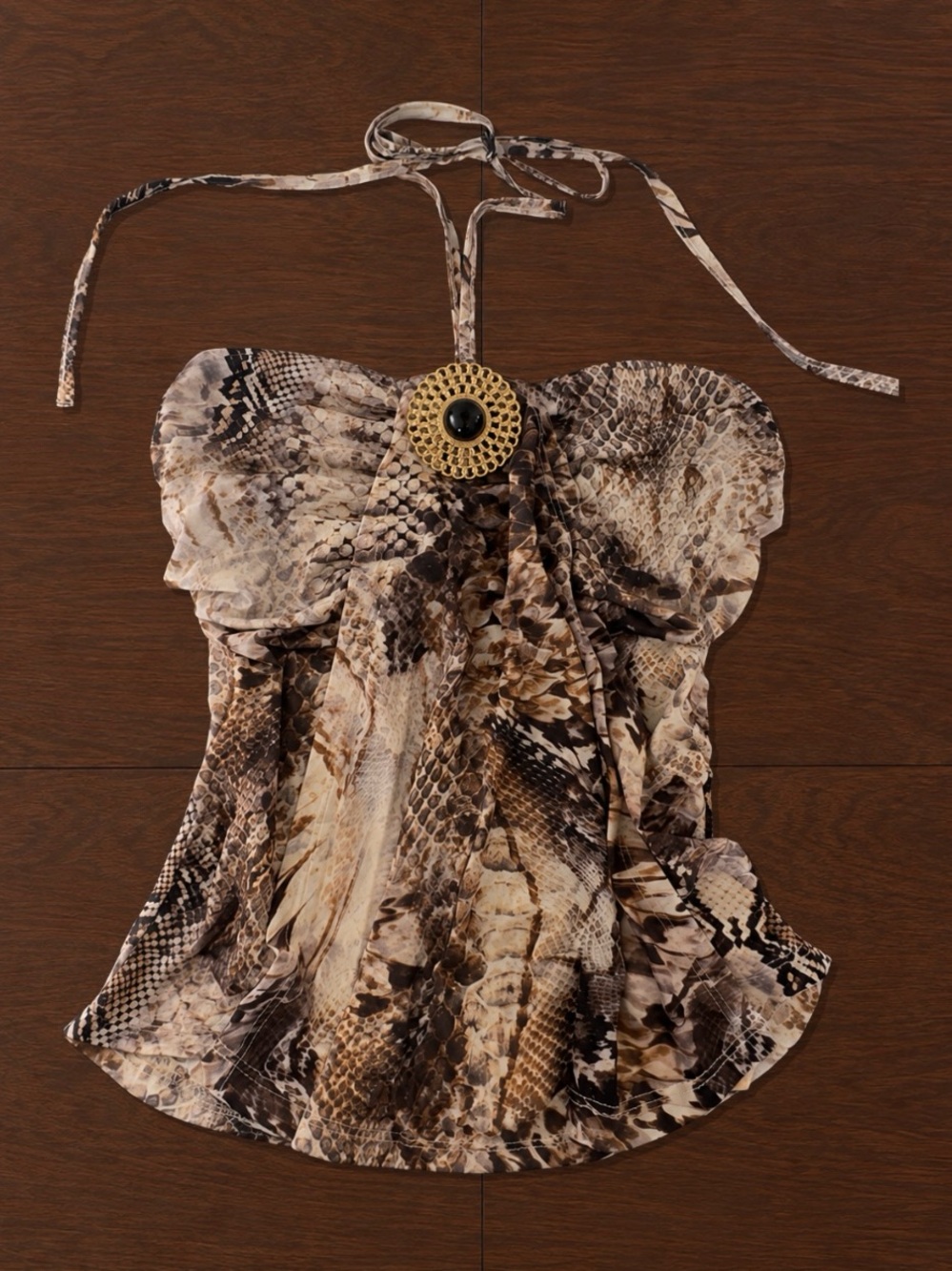 Snake Charmer Halter Top